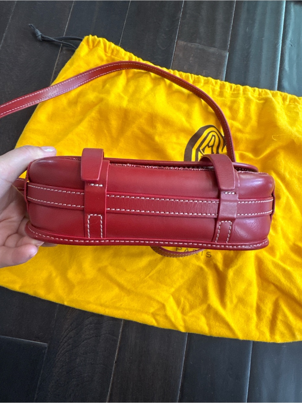 Goyard Red Belvedere PM Messenger Bag - Picture 3 of 13